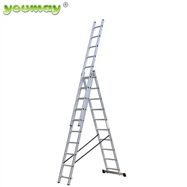 Échelle à coulisse industrielle en aluminium